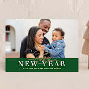 "Simple Elegance" - Holiday Cards in Forest by Jessica Williams - Front