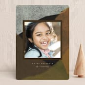 "Peaks and Valleys" - Holiday Cards in Spice by Heather Cairl - Front