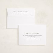 "Vast" - Holiday Cards in Snow by Amy Kross - FREE Recipient Addressing