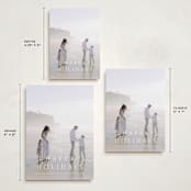 "Vast" - Holiday Cards in Snow by Amy Kross - Formats Available