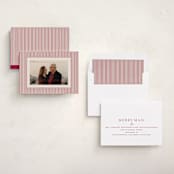 "The Prep" - Holiday Cards in Cranberry by Kristie Kern - Assembled