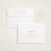 "Wonderful Christmas Time" - Holiday Cards in Snowflake by Wildfield Paper Co - FREE Recipient Addressing