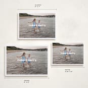 "frolicsome" - Holiday Cards in Snow by Snow and Ivy - Formats Available