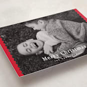 "ric-rac trim" - Holiday Cards in Holly by Sara Hicks Malone - Detail