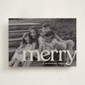 "cropped" - Holiday Cards in Cream by Ellen Schlegelmilch - Front