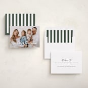 "Retro Modern" - Holiday Cards in Blizzard by Wildfield Paper Co - Assembled