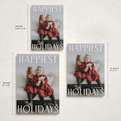 "Elegant Holiday" - Holiday Cards in Cotton by Angela Thompson - Formats Available