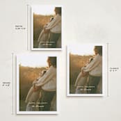 "The way it is" - Holiday Cards in Snowdrop by Corinne Malesic - Formats Available
