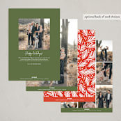 "Joy Multi" - Holiday Cards in Mistletoe by Alethea and Ruth - Back of Card