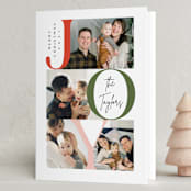 "Joy Multi" - Holiday Cards in Mistletoe by Alethea and Ruth - Folded Card