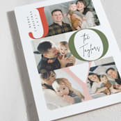 "Joy Multi" - Holiday Cards in Mistletoe by Alethea and Ruth - Detail
