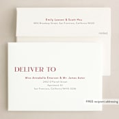"More and Merrier" - Holiday Cards in Cherry by Yaling Hou Suzuki - FREE Recipient Addressing