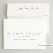 "sweet sentiment" - Holiday Cards in Fern by Jessica Maslyn - FREE Recipient Addressing