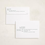 "Modern collage" - Holiday Cards in Evergreen by Owl and Toad - FREE Recipient Addressing