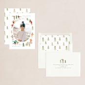 "Skate!" - Holiday Cards in Forest by Morgan Ramberg - Assembled