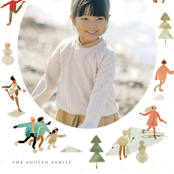 "Skate!" - Holiday Cards in Forest by Morgan Ramberg - Detail