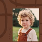 "Pathway" - Holiday Cards in Rusty by Erin L. Wilson - Detail