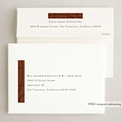 "Pathway" - Holiday Cards in Rusty by Erin L. Wilson - FREE Recipient Addressing