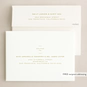 "Rainbow Tidings" - Holiday Cards in Jolly by Laura Bercovich - FREE Recipient Addressing