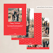 "Picture of Love" - Holiday Cards in Snow by Kim Dietrich Elam - Back of Card Options