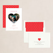 "Picture of Love" - Holiday Cards in Snow by Kim Dietrich Elam - Assembled