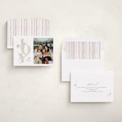 "Lit up" - Holiday Cards in Taupe by Stacey Meacham - Assembled