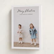 "Vintage Joy" - Holiday Cards in Onyx by Benita Crandall - Folded Card