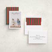 "Vintage Joy" - Holiday Cards in Onyx by Benita Crandall - Assembled