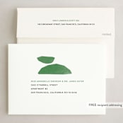"abstraction" - Holiday Cards in Sage by Sumak Studio - FREE Recipient Addressing