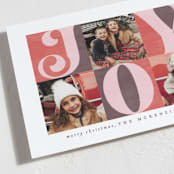"Tripled Joy" - Holiday Cards in Sugar Plum by Brooke Chandler - Detail