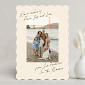 "Written it" - Holiday Cards in Eggnog by Creo Study - Front
