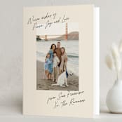 "Written it" - Holiday Cards in Eggnog by Creo Study - Folded Card