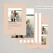"Heritage" - Holiday Cards in Pudding by Creo Study - Back of Card Options
