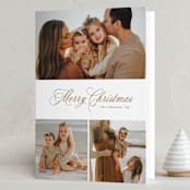 "Heritage" - Holiday Cards in Pudding by Creo Study - Folded Card