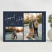 "signature frames" - Holiday Cards in Night Sky by JoAnn Jinks - Front