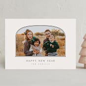 "arched window" - Holiday Cards in Classy by Design Lotus - Front