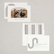 "arched window" - Holiday Cards in Classy by Design Lotus - Assembled