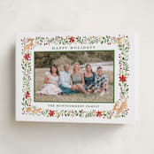 "Highlands" - Holiday Cards in Winterberry by Sarah Knight - Folded Card