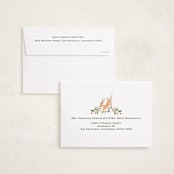 "Highlands" - Holiday Cards in Winterberry by Sarah Knight - FREE Recipient Addressing