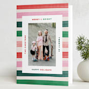 "Candy" - Holiday Cards in Candy by Elly - Folded Card