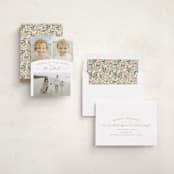 "Modern Trio" - Holiday Cards in Sand by Michelle Taylor - Assembled