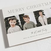 "holiday squad" - Holiday Cards in Crepe by Abi de Leon - Detail