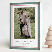 "Laughing all the Way for Christmas" - Holiday Cards in Fern by Chris Griffith - Folded Card