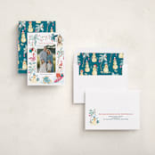 "Merry Luau" - Holiday Cards in Sea Turtle by Sarah Knight - Assembled