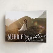 "so merrier together" - Holiday Cards in Frost by Anastasia Makarova - Folded Card