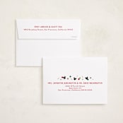 "Disney Magic Confetti" - Holiday Cards in Holly by Kacey Kendrick Wagner - FREE Recipient Addressing
