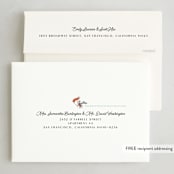 "Winnie the Pooh Snow Day" - Holiday Cards in Ice by Becky Nimoy - FREE Recipient Addressing