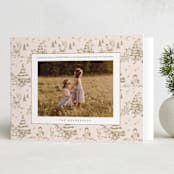 "Disney's Holiday Pooh" - Holiday Cards in Caramel by Teju Reval - Folded Card