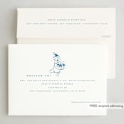"Disney's Holiday Pooh" - Holiday Cards in Frost by Teju Reval - FREE Recipient Addressing