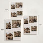 "minimal holiday gallery" - Holiday Cards in Taupe by Sarah Curry - Formats Available